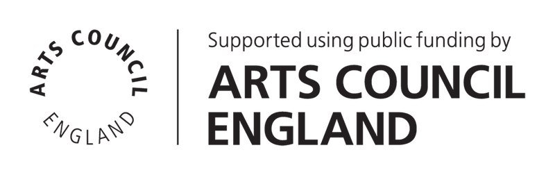 Supported using public funding by Arts Council England logo